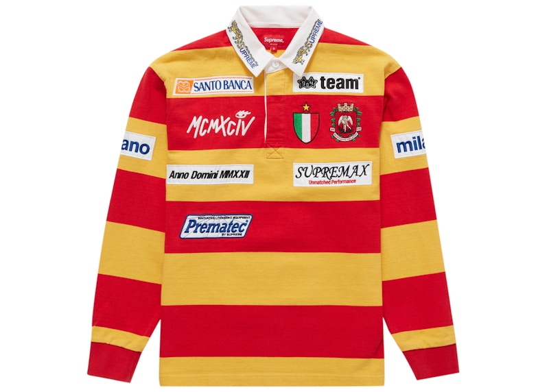 Supreme Stripe Rugby 'Red'