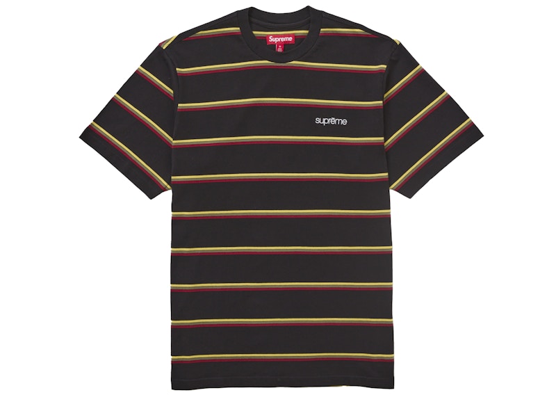 Supreme Stripe S/S Top (FW24) Black