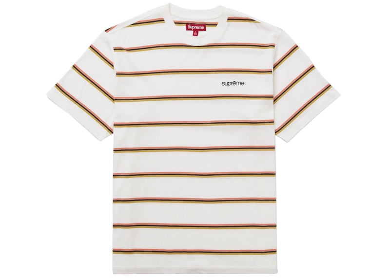 Supreme Stripe S/S Top (FW24) White