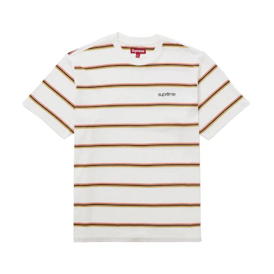 Supreme Stripe S/S Top (FW24) White