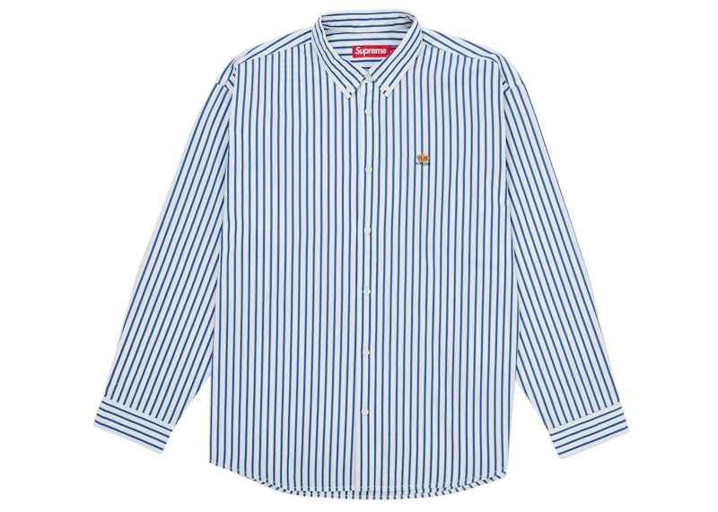 Supreme Stripe Shirt (SS26) Blue