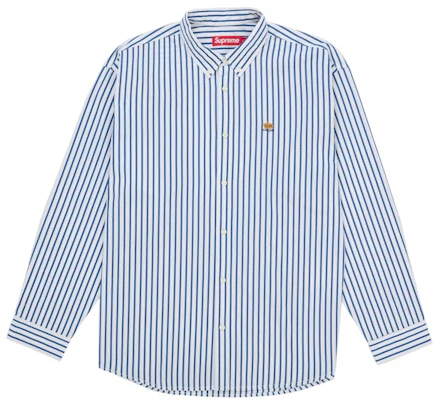 Kemeja Supreme Stripe (SS26) Biru Buy Kemeja Supreme Stripe (SS26) Biru