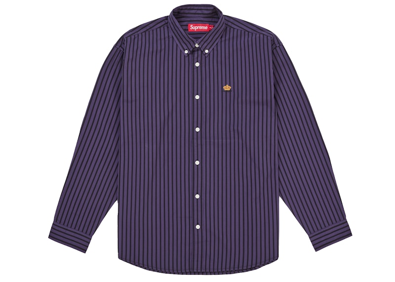 Supreme Stripe Shirt (SS26) Purple