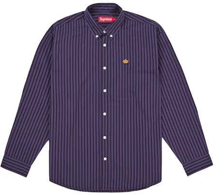 Supreme Kemeja Stripe Ungu (SS26) Buy Supreme Kemeja Stripe Ungu (SS26)