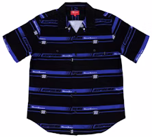 Supreme Striped Racing Work Shirt Black Supreme Striped Racing Work Shirt Black