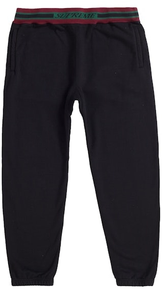 supreme-striped-rib-sweatpant-black
