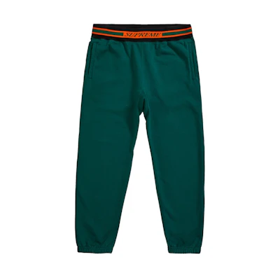 Supreme Striped Rib Sweatpant Green