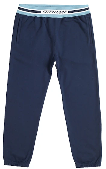 supreme-striped-rib-sweatpant-navy