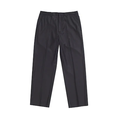 Supreme Striped Wool Trouser Black