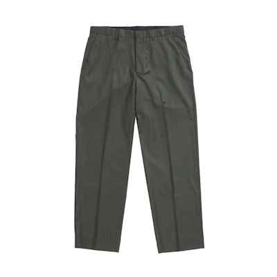 Supreme Striped Wool Trouser Green Stripe