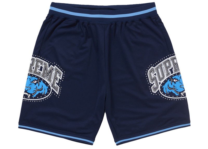Supreme Studded Basketball Short Navy