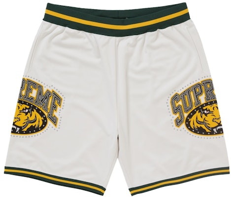 Supreme Studded Basketball Short White Buy Supreme Studded Basketball Short White