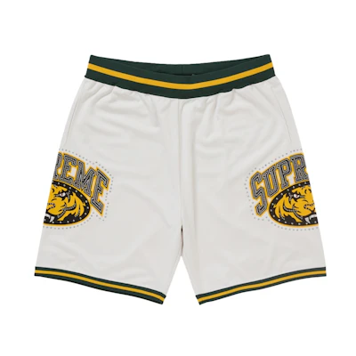 Supreme Studded Basketball Short White