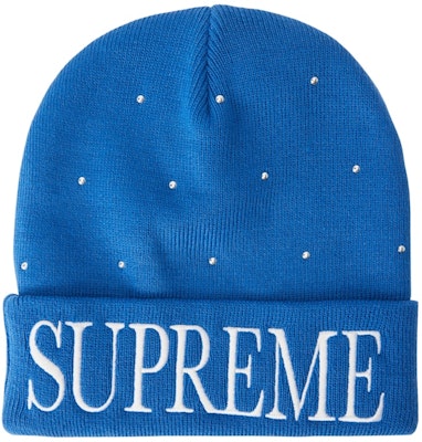 Supreme Studded Beanie Royal Buy Supreme Studded Beanie Royal