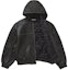 Order Chaqueta de Cuero con Capucha Tachonada Supreme Negra.