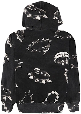 Sudadera Negra con Capucha Tachonada Supreme Order Sudadera Negra con Capucha Tachonada Supreme