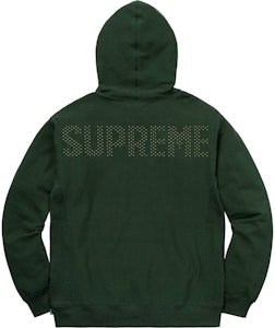 Supreme铆钉帽衫深绿色 Order Supreme铆钉帽衫深绿色