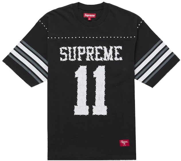 supreme-studded-s-s-football-top-black