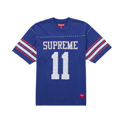 Supreme Studded S/S Football Top Royal