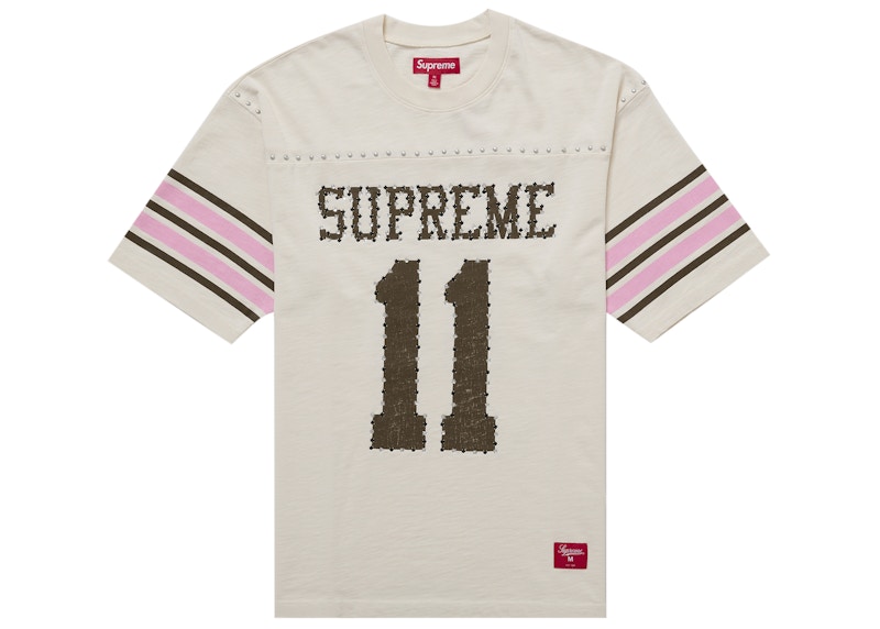 Supreme Studded S/S Football Top Tan