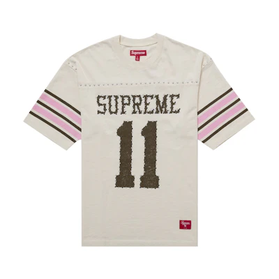 Supreme Studded S/S Football Top Tan