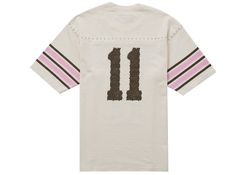 Order Supreme Camiseta de Fútbol Tachonada Manga Corta Color Bronceado