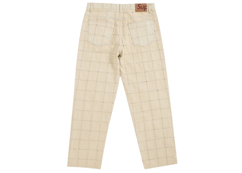 Supreme Studded Seam Loose Fit Jean Natural 圖 2