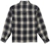 Order Supreme Studded Shadow Plaid Zip Up Shirt Black