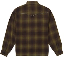 슈프림 스터디드 섀도우 플래드 집업 셔츠 그린 Order 슈프림 스터디드 섀도우 플래드 집업 셔츠 그린