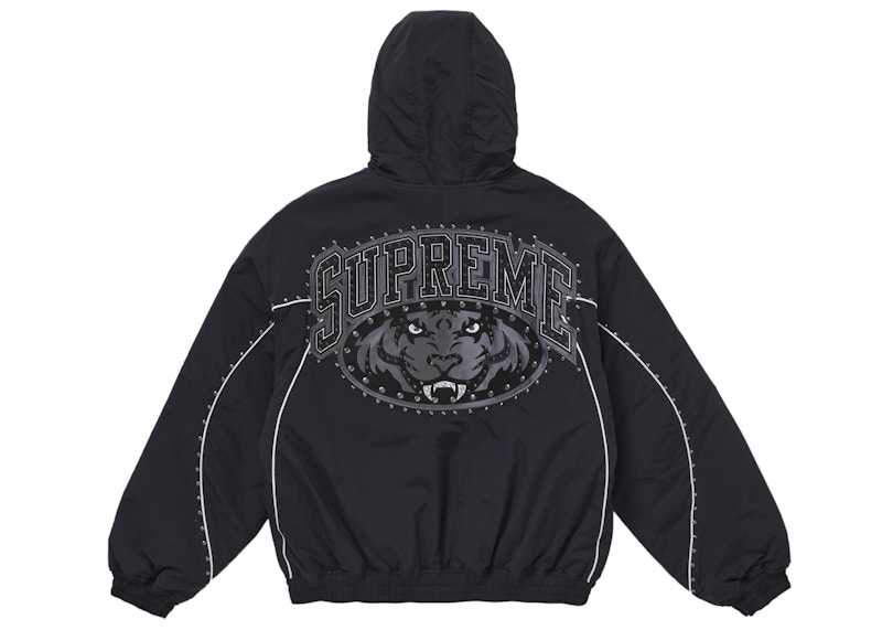Supreme Studded Stadium Jacket Black