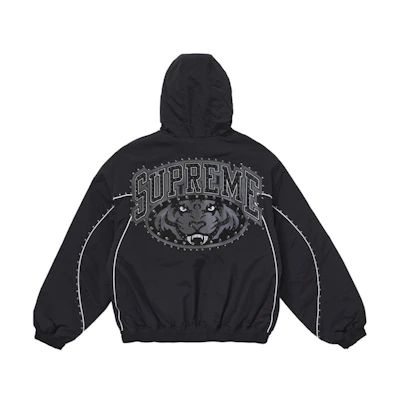 Supreme Studded Stadium Jacket Black