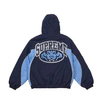 Supreme Studded Stadium Jacket Navy