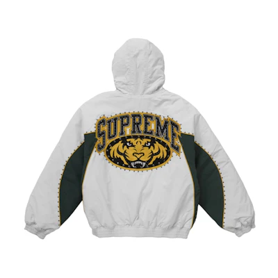 Supreme Studded Stadium Jacket White
