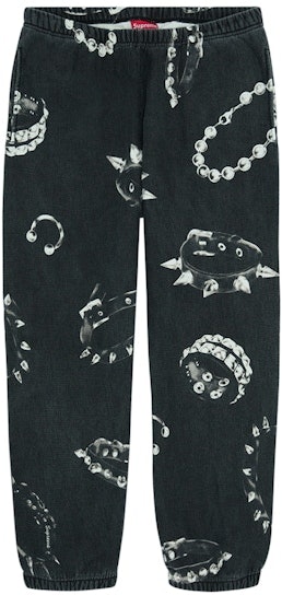 supreme-studded-sweatpant-black