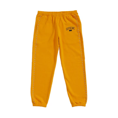 Supreme Studded Sweatpant Gold