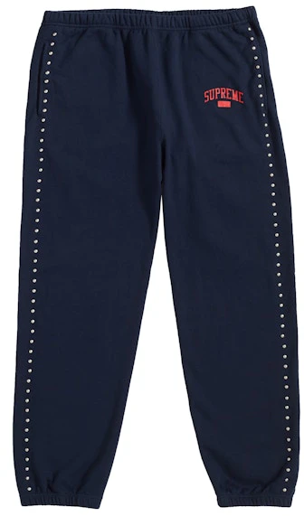 supreme-studded-sweatpant-navy