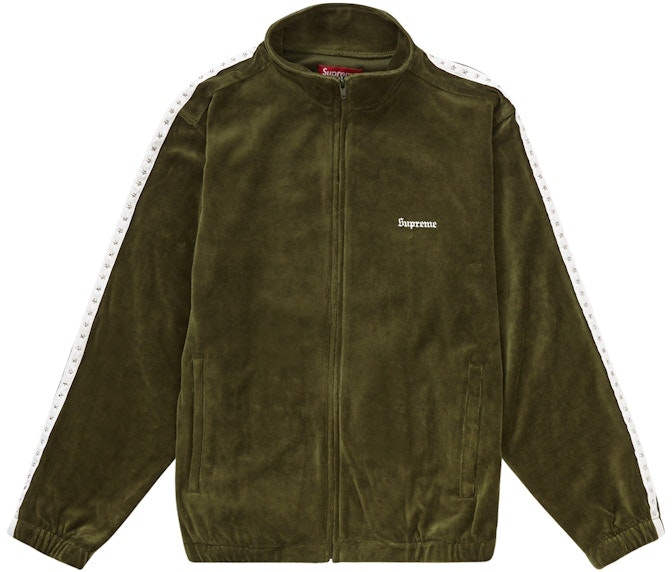 supreme-studded-velour-track-jacket-olive