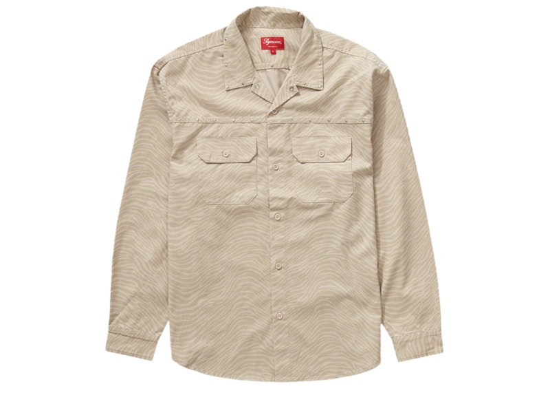 Buy Supreme Studded Work Shirt Stone