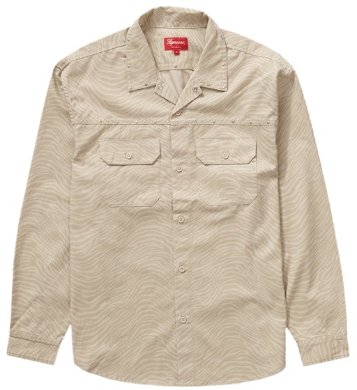 supreme-studded-work-shirt-stone