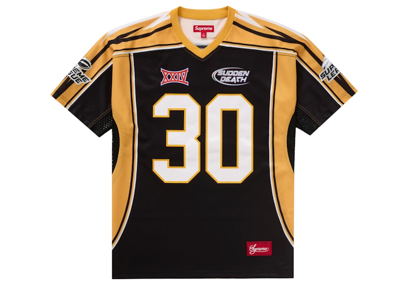 Order シュプリーム サドンデス フットボール ジャージ ブラック