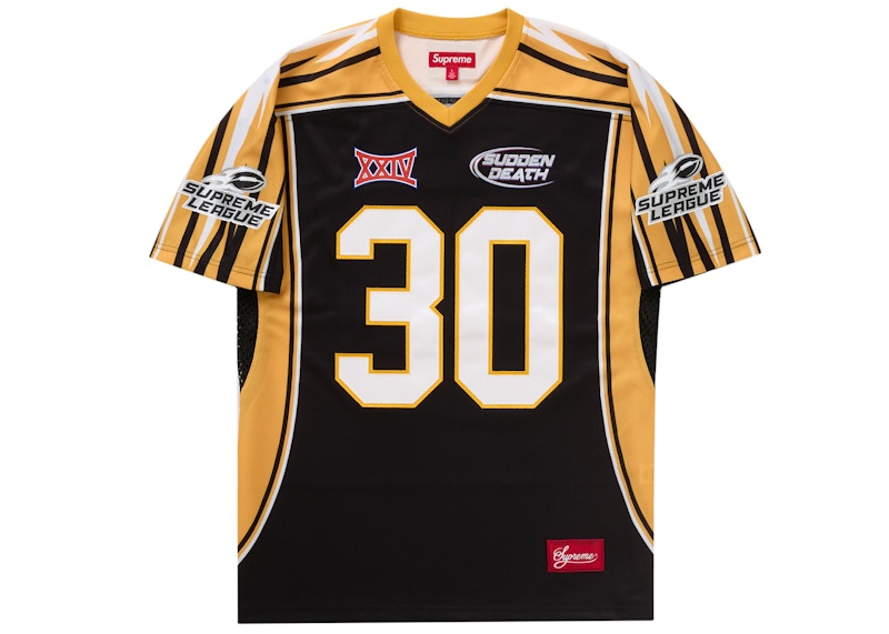 Lookbook シュプリーム サドンデス フットボール ジャージ ブラック