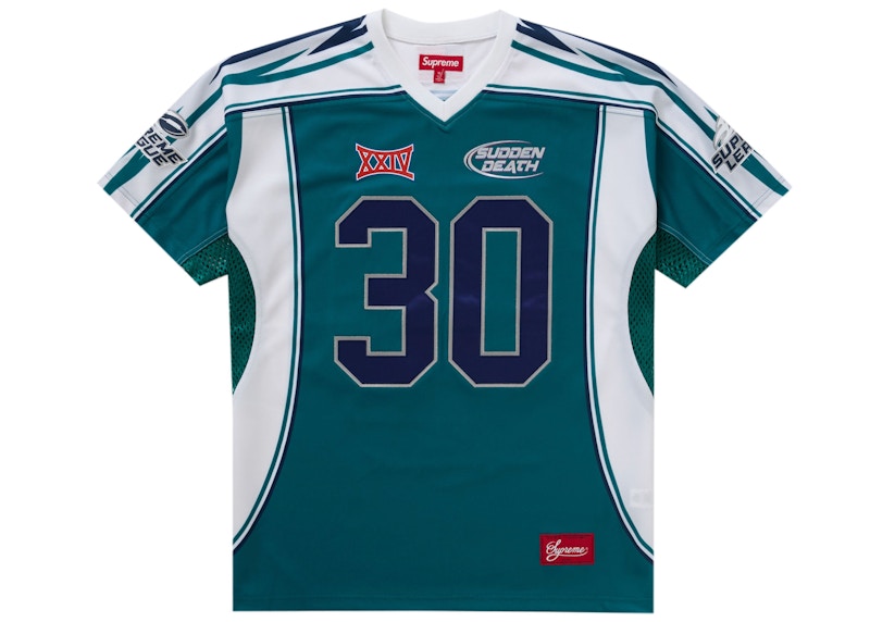 Order Supreme Sudden Death Football Jersey Teal