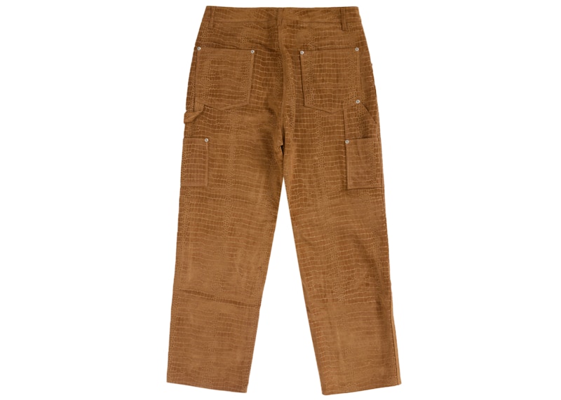 Order Supreme Suede Double Knee Painter Pant Croc Lelaki