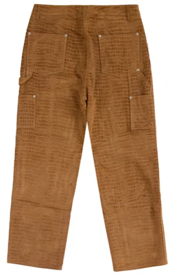 Supreme Suede Double Knee Painter Pant Croc Lelaki Order Supreme Suede Double Knee Painter Pant Croc Lelaki