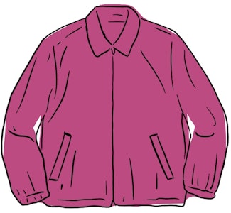 Chaqueta Supreme Suede Harrington Rosa Polvo Buy Chaqueta Supreme Suede Harrington Rosa Polvo