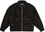 Buy Supreme Suede Work Jacket Black