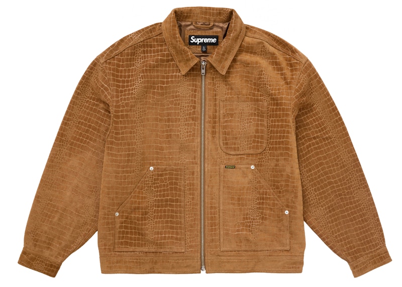 Supreme Suede Work Jacket Croc