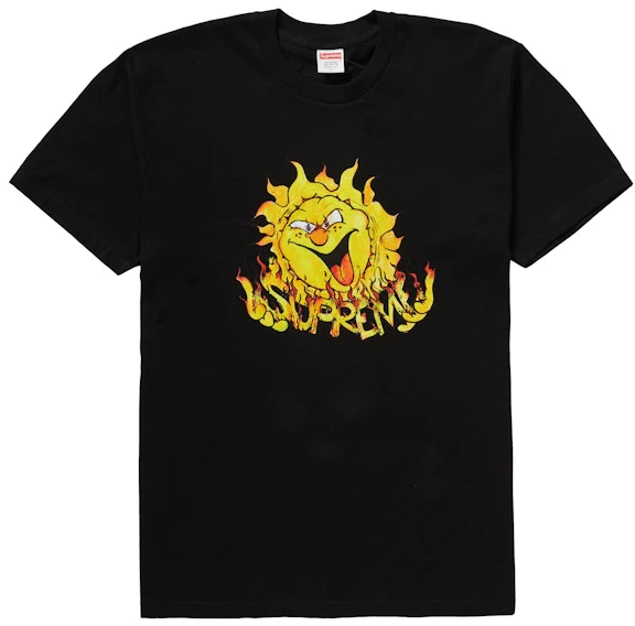 supreme-sun-tee-black