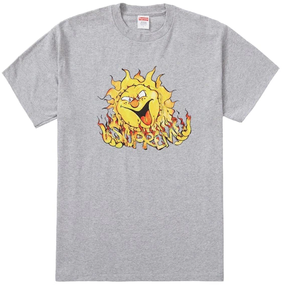 supreme-sun-tee-heather-grey