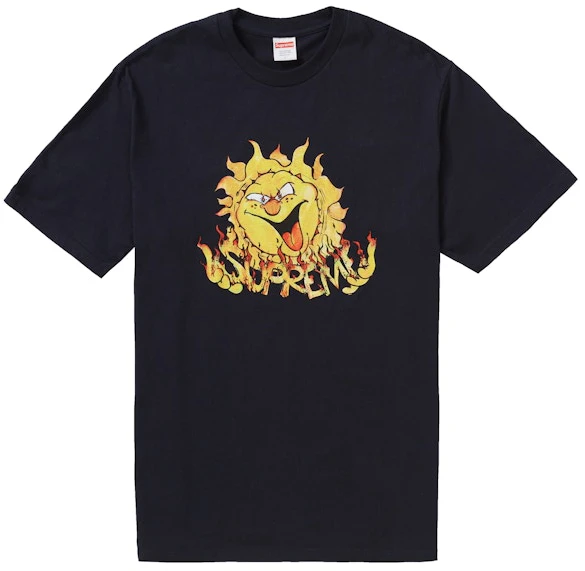 supreme-sun-tee-navy